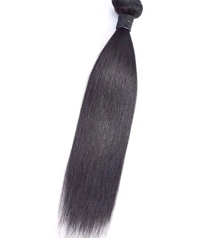 Long Silky Straight Natural Human Hair Extension Bundles
