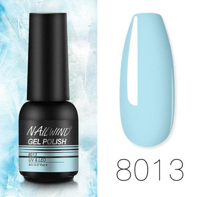 Nailwind Gel Nail Polish Manicure Set UV LED Poly painting gel nail art design Base Top Primer coat rosalind Nail gel Varnishes - Nia's Beauty Bar, LLC