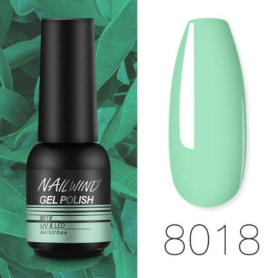 Nailwind Gel Nail Polish Manicure Set UV LED Poly painting gel nail art design Base Top Primer coat rosalind Nail gel Varnishes - Nia's Beauty Bar, LLC
