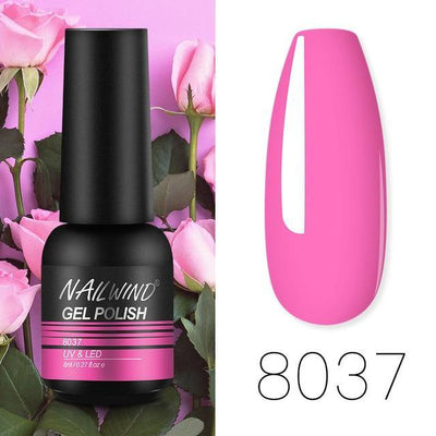 Nailwind Gel Nail Polish Manicure Set UV LED Poly painting gel nail art design Base Top Primer coat rosalind Nail gel Varnishes - Nia's Beauty Bar, LLC