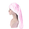 Long Satin Elastic Wide Edge Hair Bonnets Night Cap for Women Men Unisex